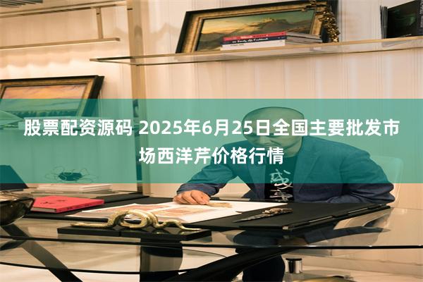 股票配资源码 2025年6月25日全国主要批发市场西洋芹价格行情